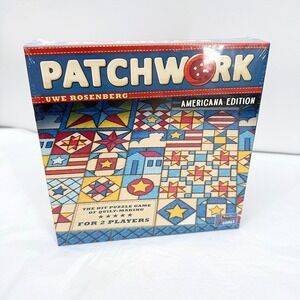 Lookout Games Patchwork Americana Edition Strategy Puzzle Fun Board Game NEW